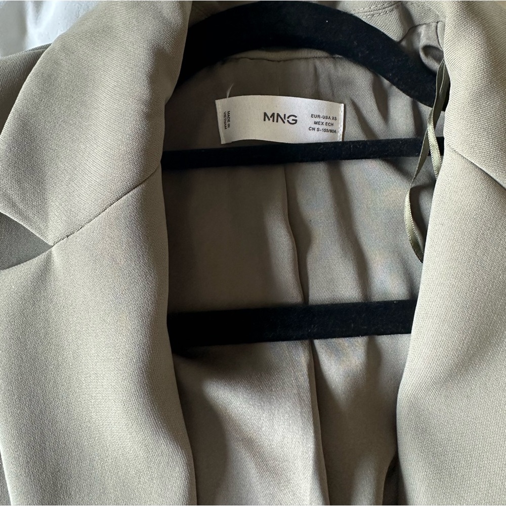 Moss Green Mango Blazer - image 2